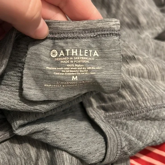 ATHLETA Foothill Seamless Grey Short Sleeve
Top Size Medium - Picture 6 of 6